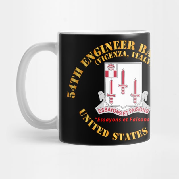 54th Engineer Battalion - US Army - Vicenza, Italy - DUI by twix123844